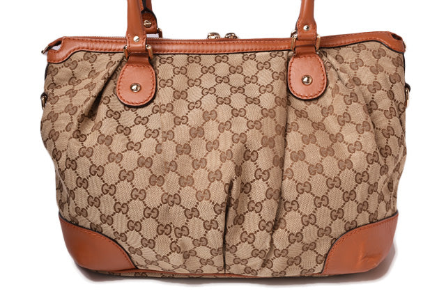 Luxury Gucci Trending 2025 GG Canvas 2-Way Tote/Shoulder Bag 285730