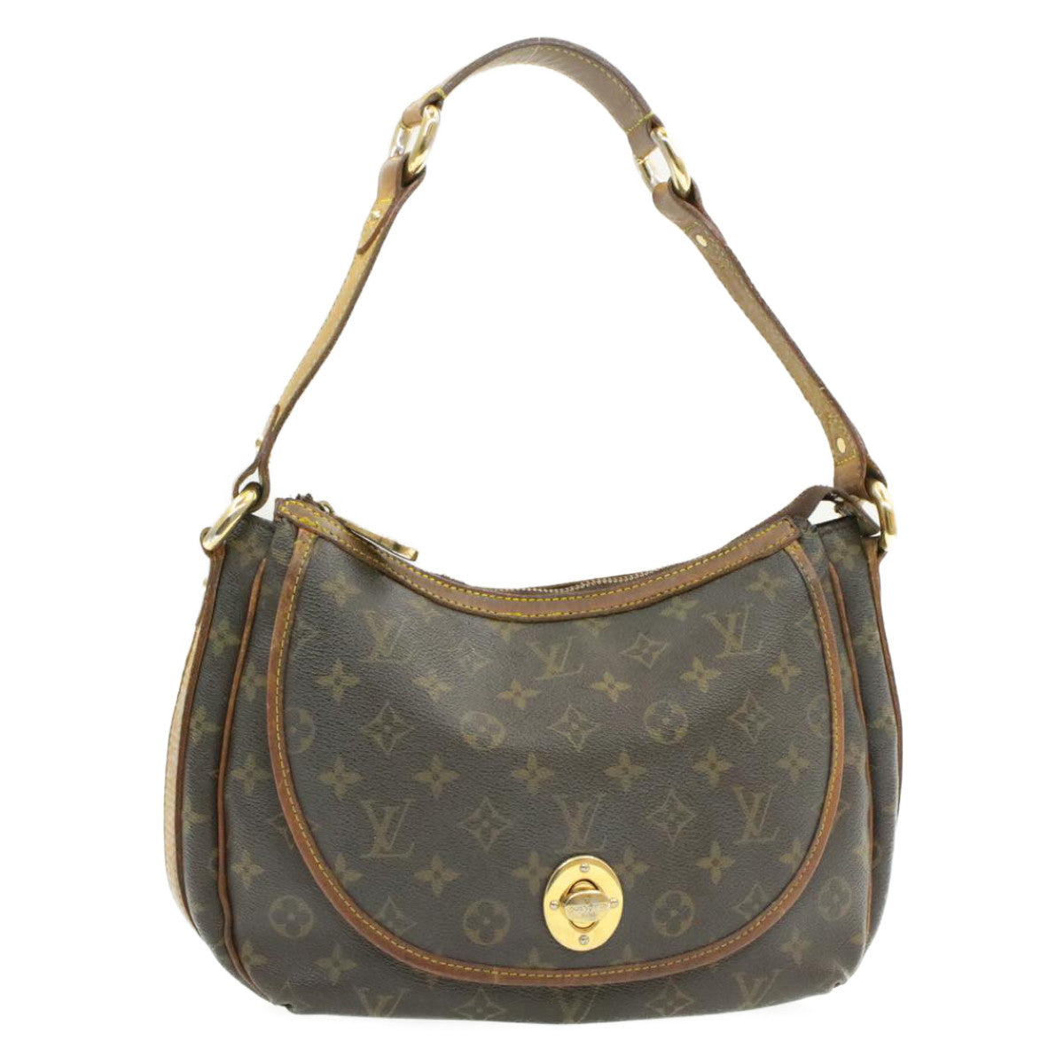 LOUIS VUITTON Monogram Tolum PM Shoulder Bag M40076 LV am042g
