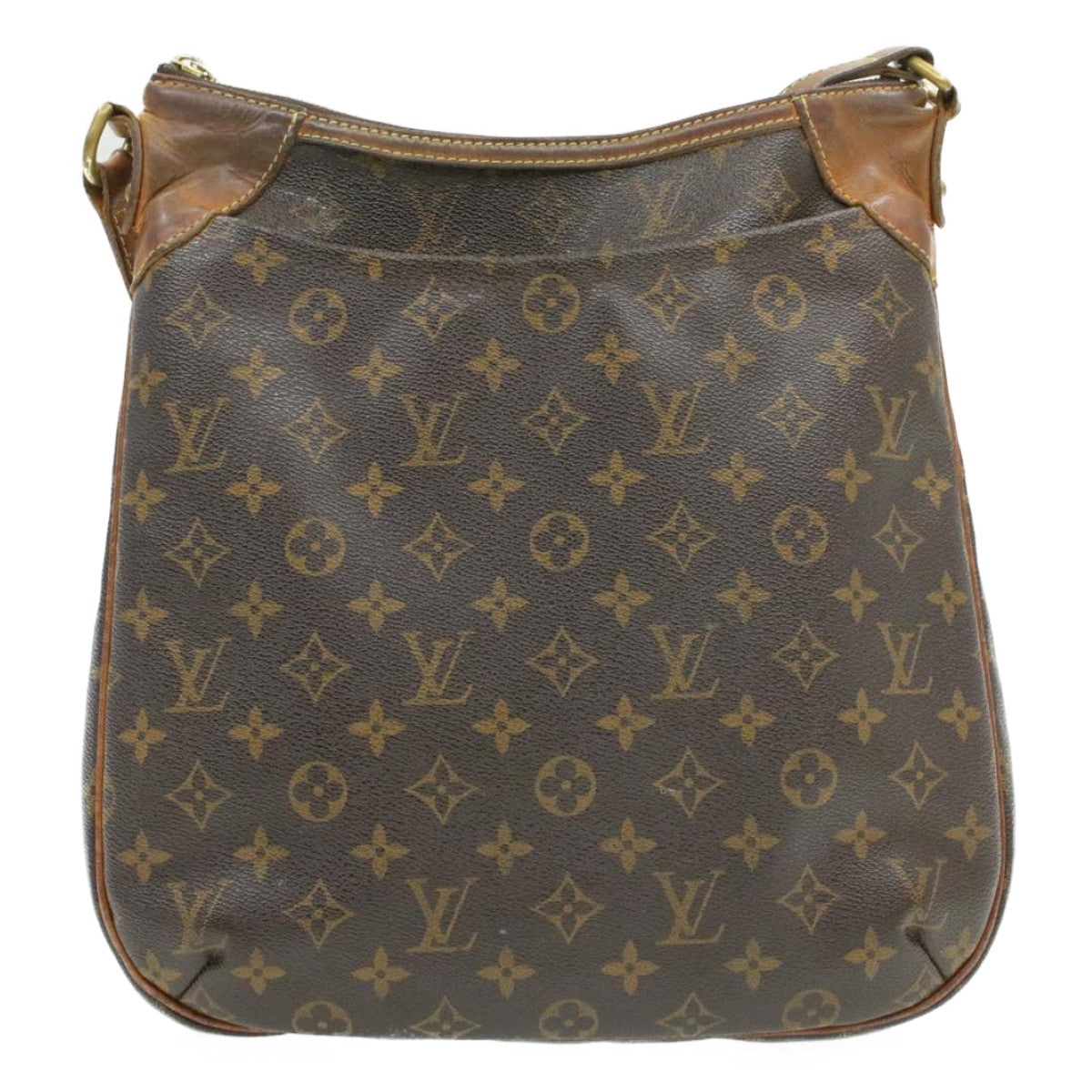 LOUIS VUITTON Monogram Odeon MM Shoulder Bag M51980 LV am102g