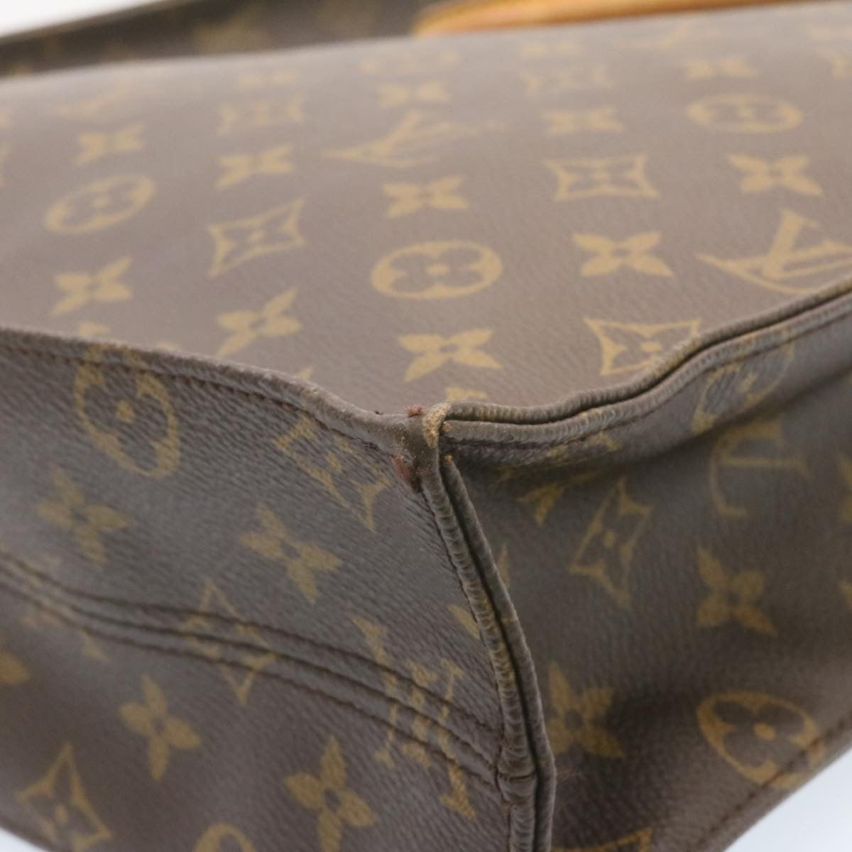 LOUIS VUITTON Monogram Sac Plat Hand Bag M51140 LV am1080g