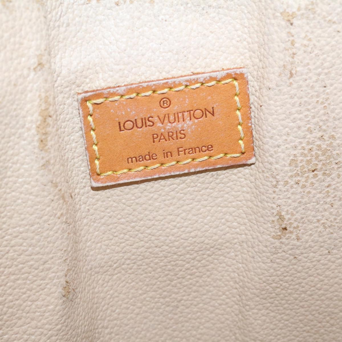 LOUIS VUITTON Monogram Sac Plat Hand Bag M51140 LV am1080g