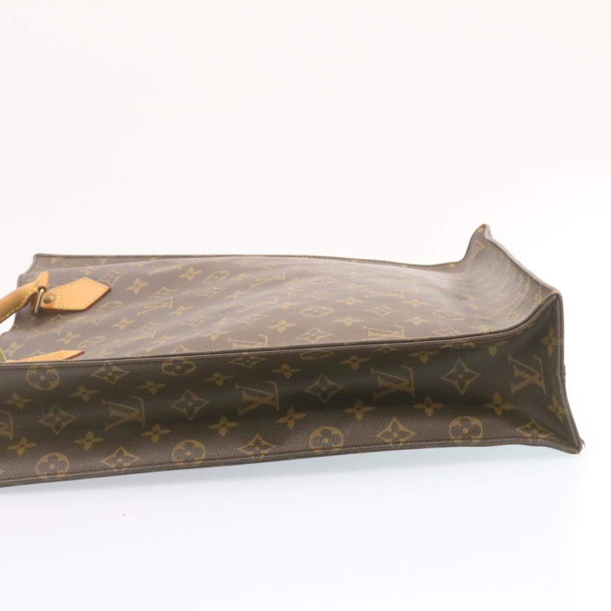 LOUIS VUITTON Monogram Sac Plat Hand Bag M51140 LV am1080g