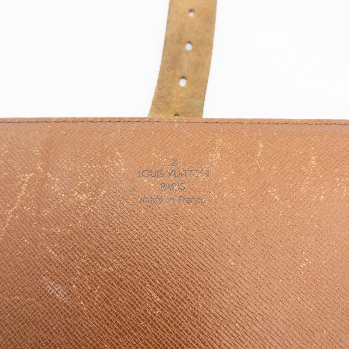 LOUIS VUITTON Monogram Cartouchiere GM Shoulder Bag M51252 LV am1101g
