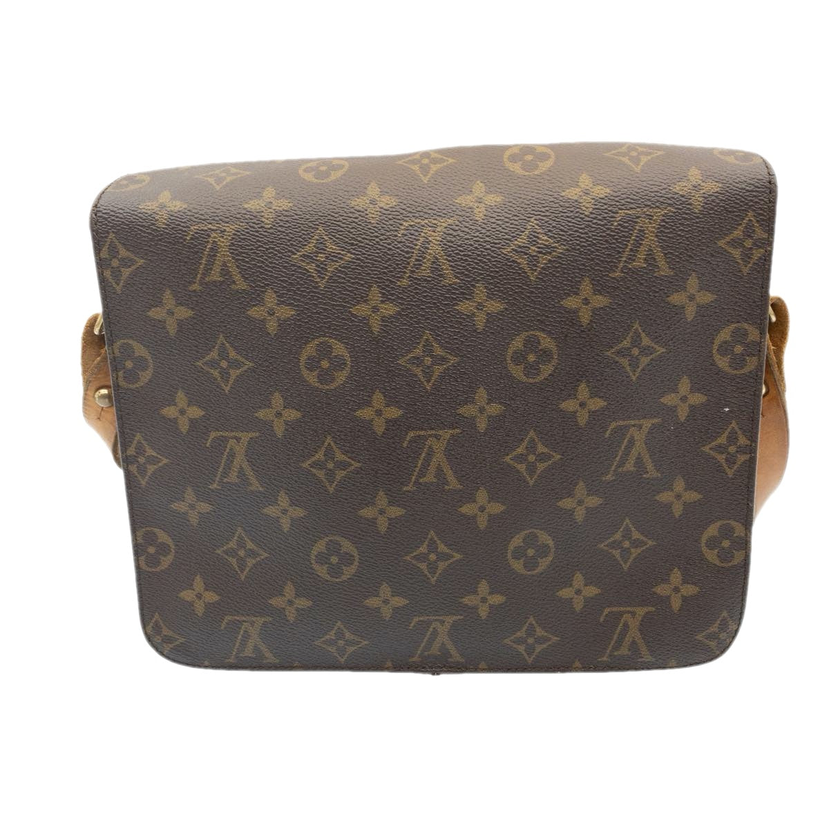 LOUIS VUITTON Monogram Cartouchiere GM Shoulder Bag M51252 LV am1101g