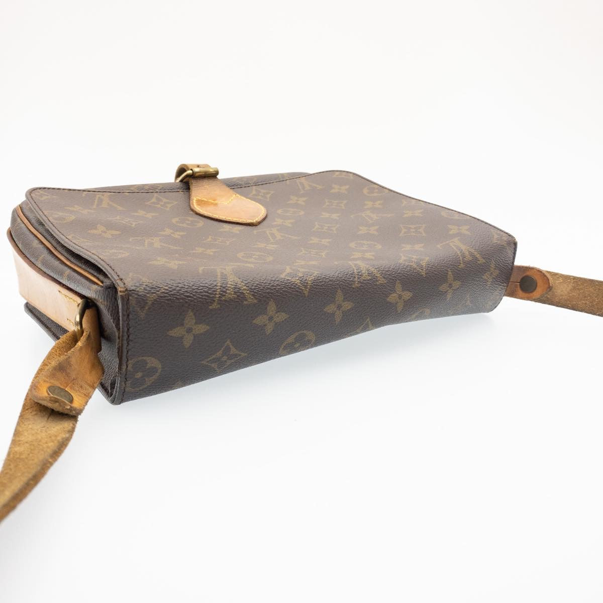 LOUIS VUITTON Monogram Cartouchiere GM Shoulder Bag M51252 LV am1101g