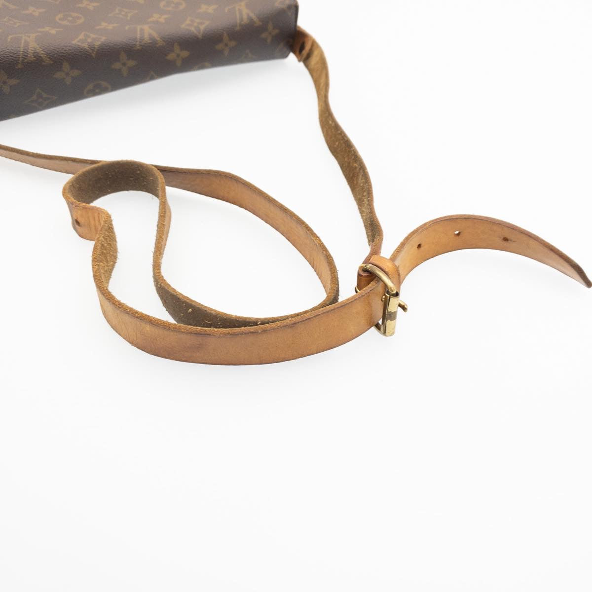 LOUIS VUITTON Monogram Cartouchiere GM Shoulder Bag M51252 LV am1101g