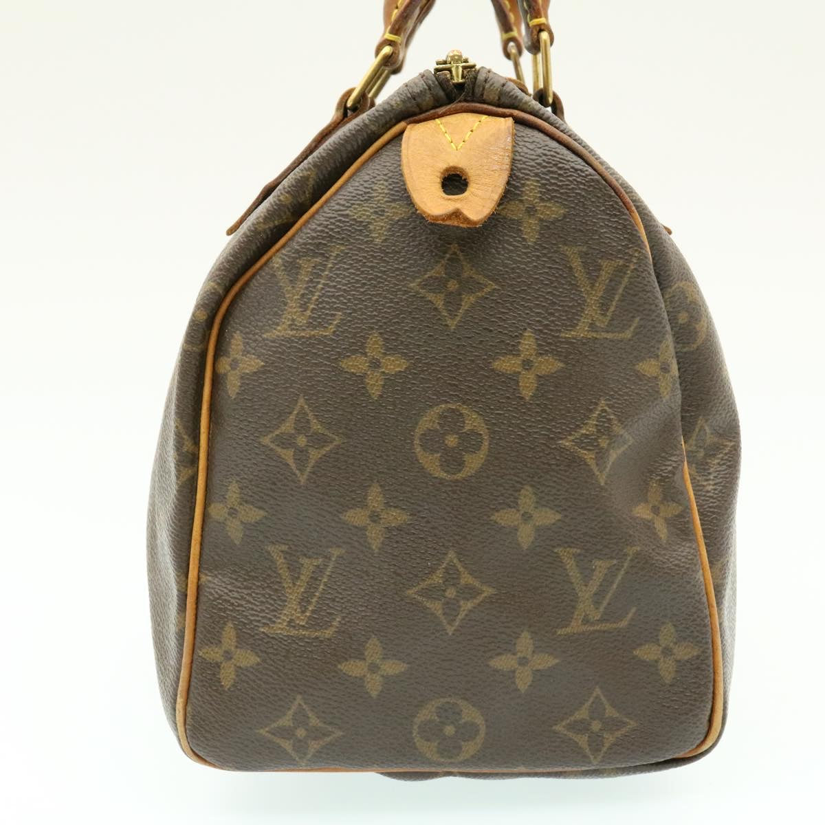 LOUIS VUITTON Monogram Speedy 25 Hand Bag M41528 LV am1116g