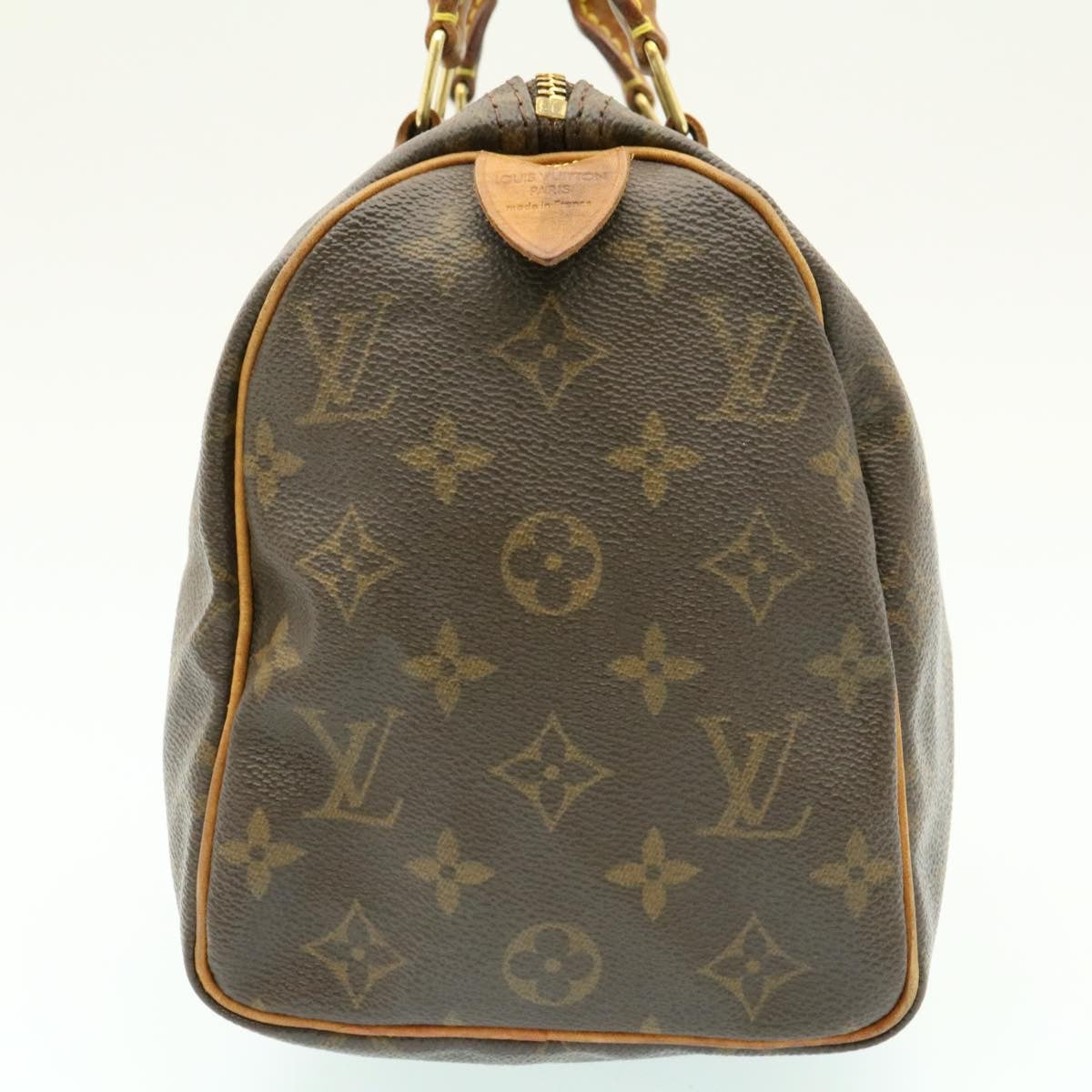 LOUIS VUITTON Monogram Speedy 25 Hand Bag M41528 LV am1116g