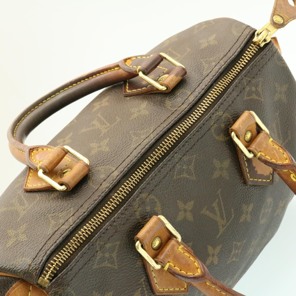 LOUIS VUITTON Monogram Speedy 25 Hand Bag M41528 LV am1116g