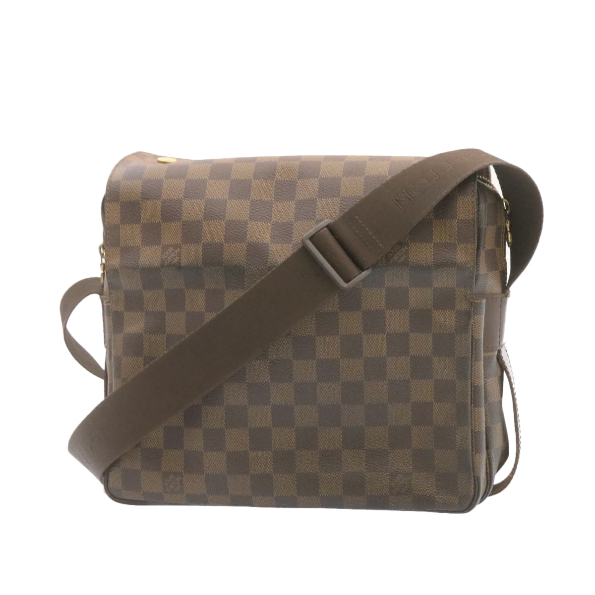 LOUIS VUITTON Damier Ebene Naviglio Shoulder Bag N45255 LV am1140g
