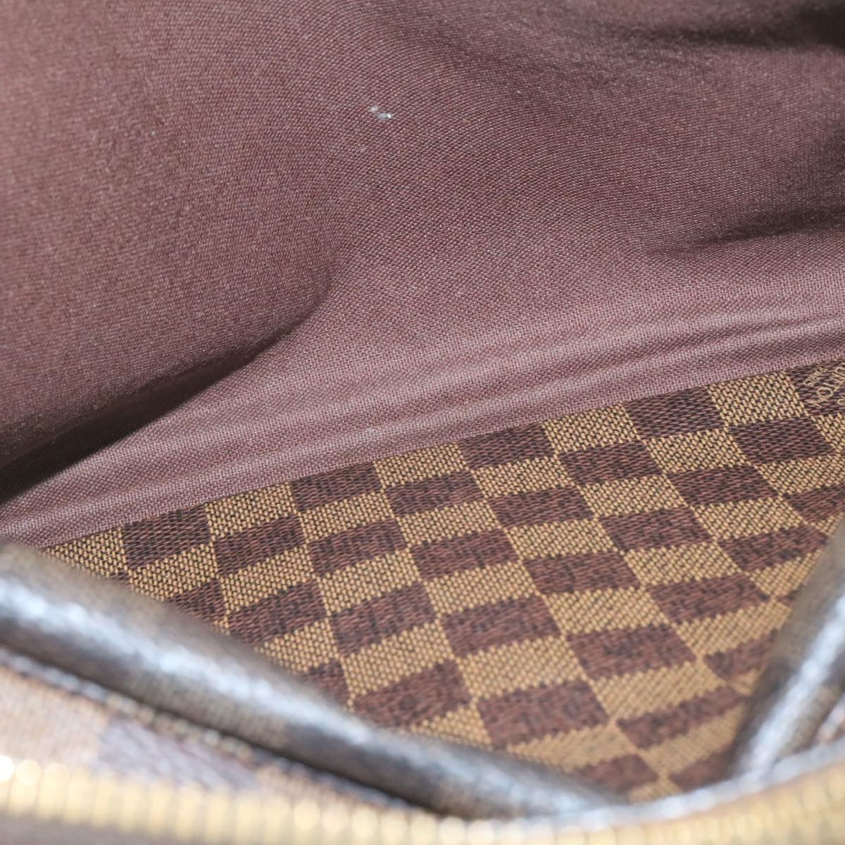 LOUIS VUITTON Damier Ebene Naviglio Shoulder Bag N45255 LV am1140g