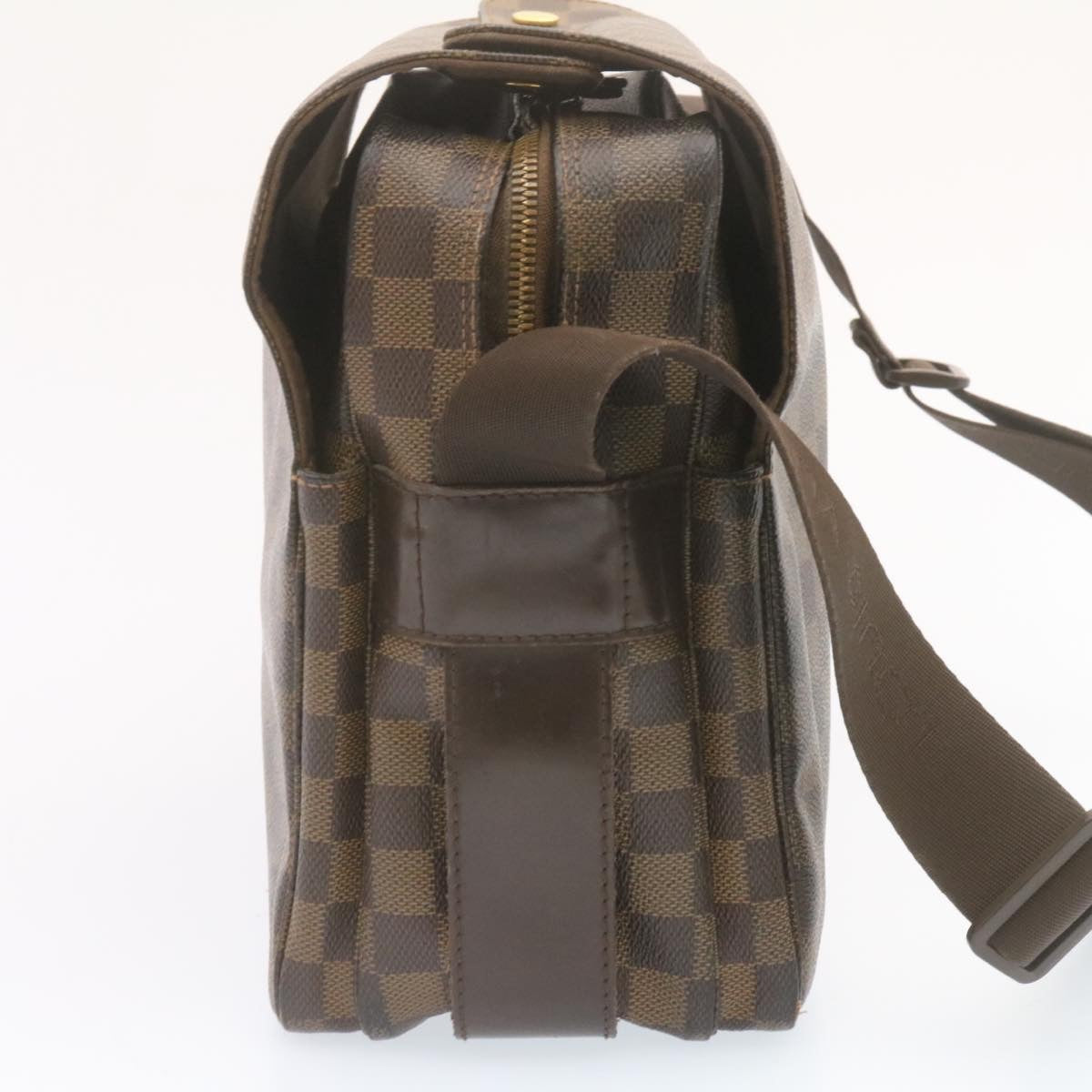 LOUIS VUITTON Damier Ebene Naviglio Shoulder Bag N45255 LV am1140g