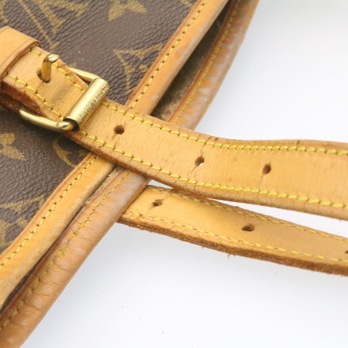 LOUIS VUITTON Monogram Bucket GM Shoulder Bag M42236 LV am1207g