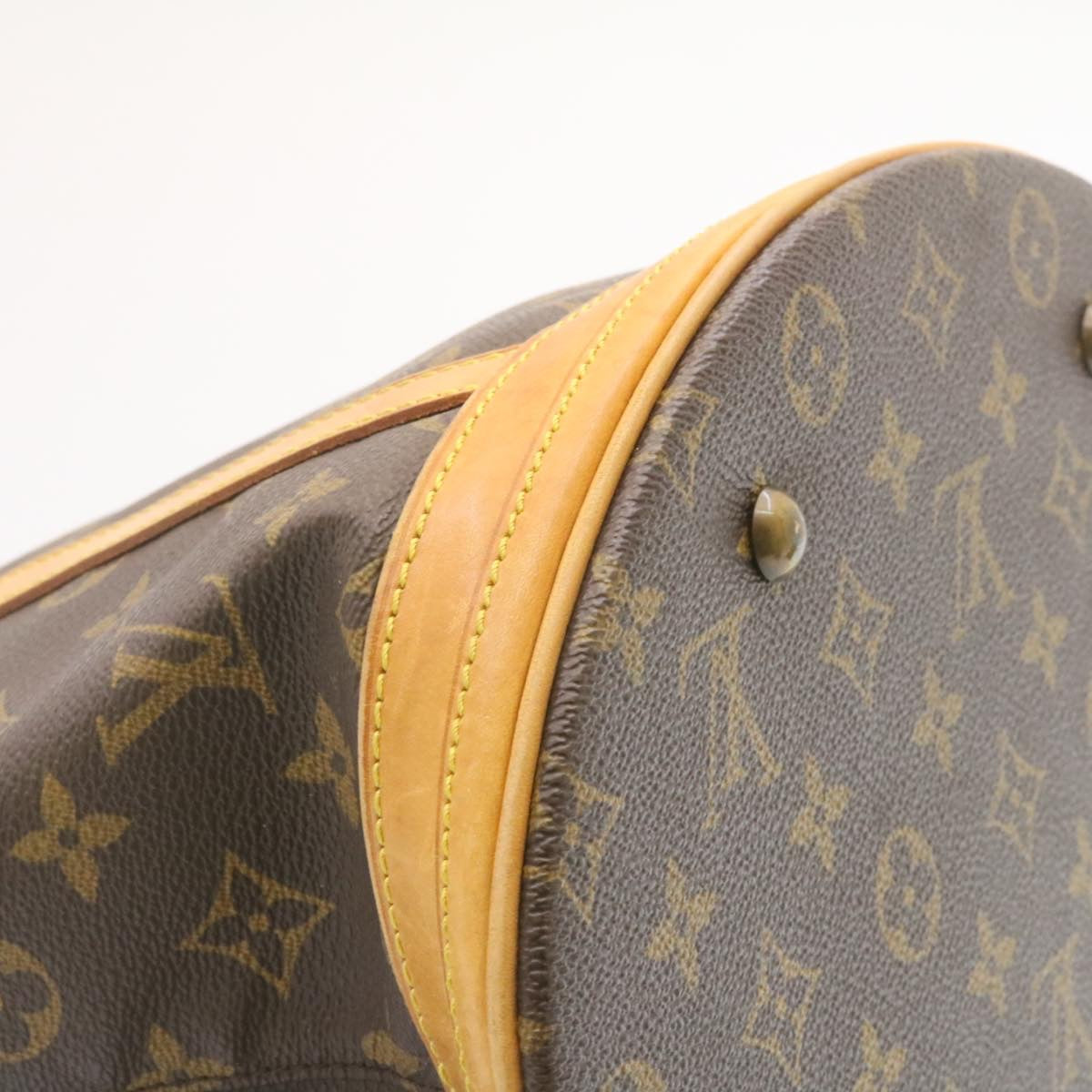 LOUIS VUITTON Monogram Bucket GM Shoulder Bag M42236 LV am1207g