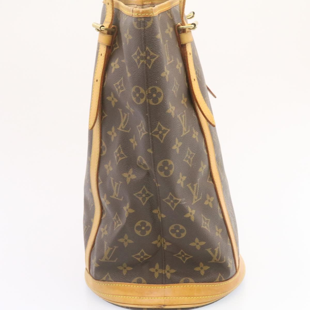 LOUIS VUITTON Monogram Bucket GM Shoulder Bag M42236 LV am1207g
