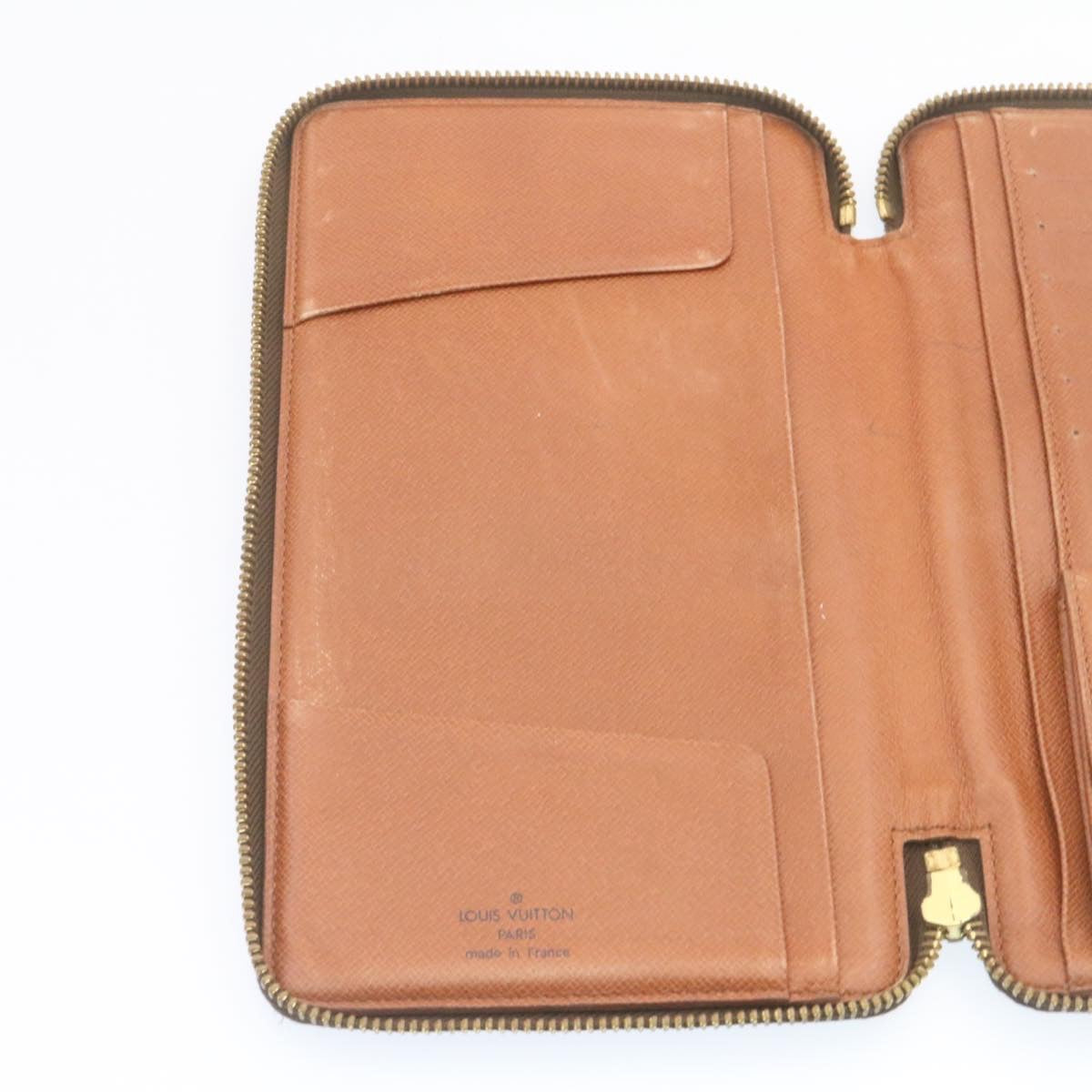 LOUIS VUITTON Monogram Organizer De Voyage Travel Case M60119 LV am1217g