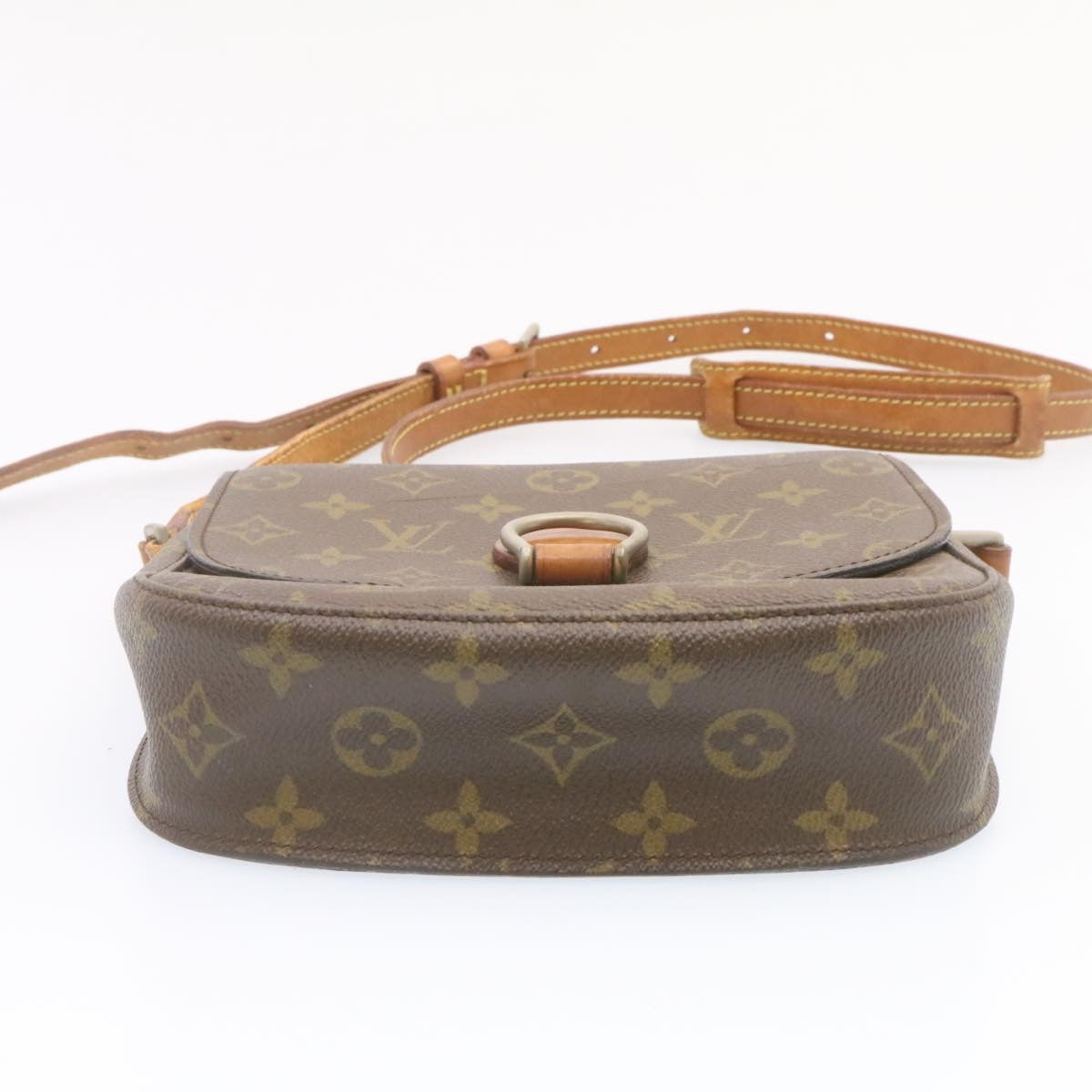 LOUIS VUITTON Monogram Saint Cloud MM Shoulder Bag M51243 LV am1220g