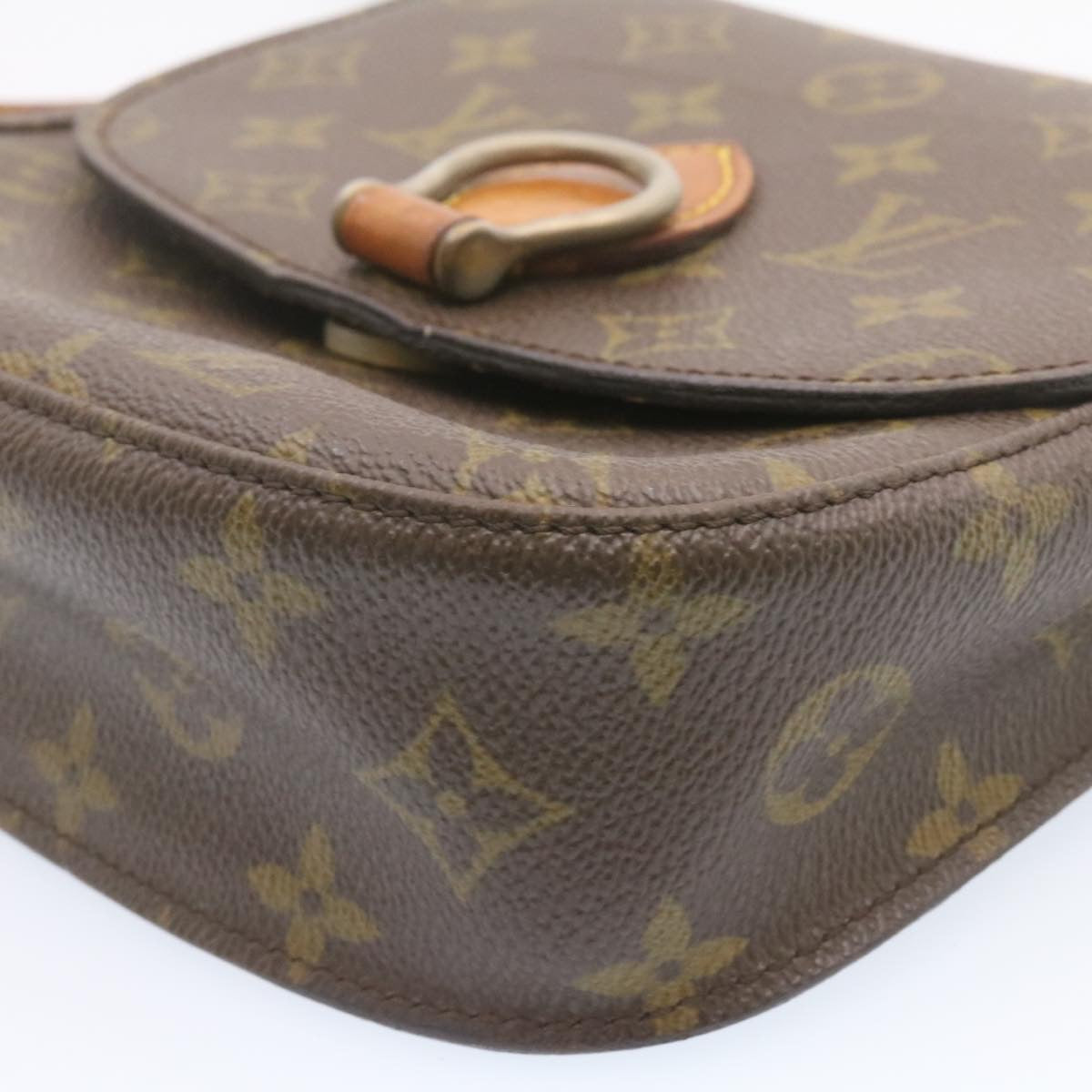 LOUIS VUITTON Monogram Saint Cloud MM Shoulder Bag M51243 LV am1220g