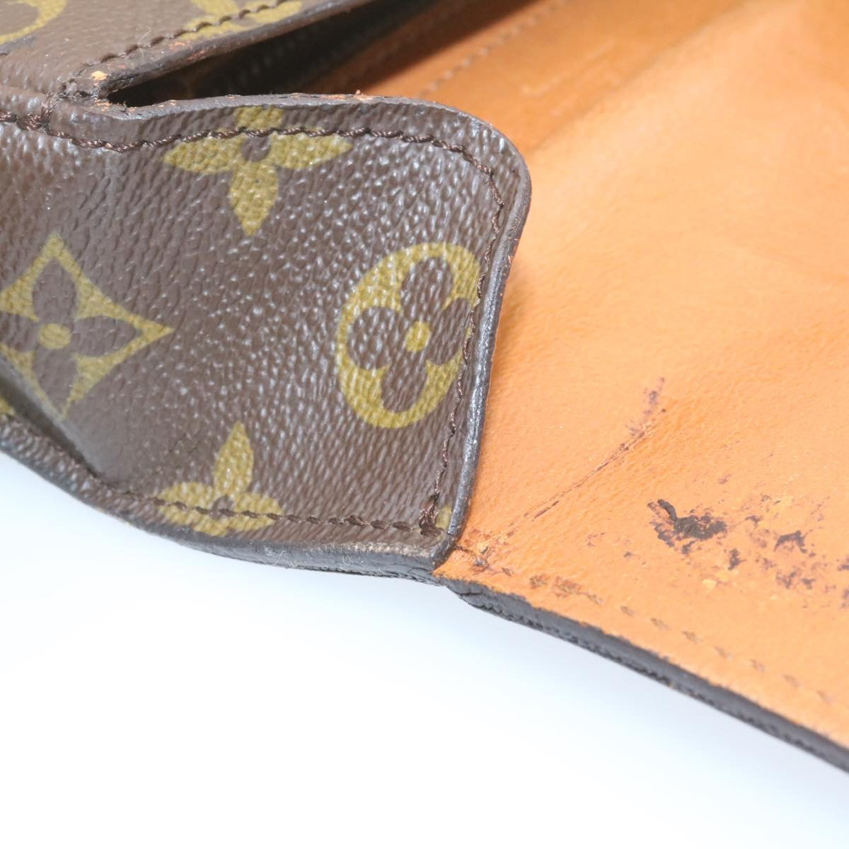 LOUIS VUITTON Monogram Saint Cloud MM Shoulder Bag M51243 LV am1220g