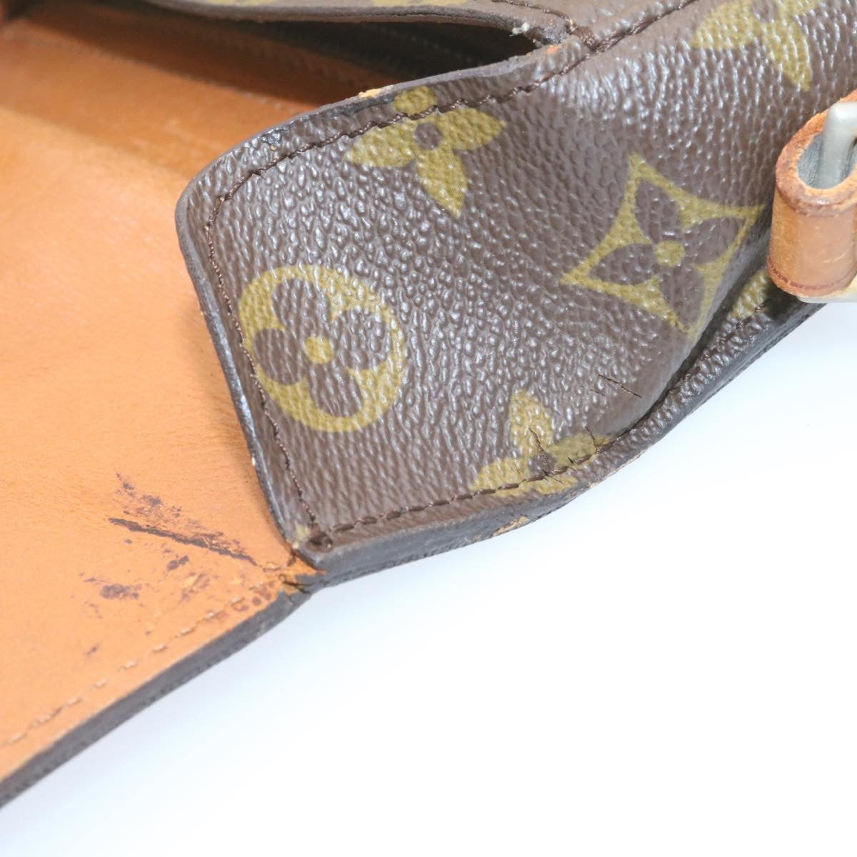 LOUIS VUITTON Monogram Saint Cloud MM Shoulder Bag M51243 LV am1220g