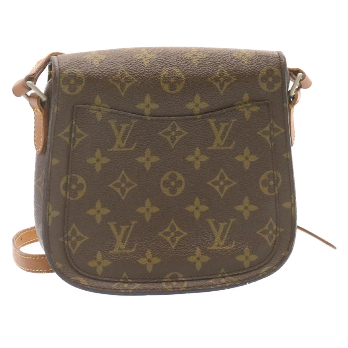 LOUIS VUITTON Monogram Saint Cloud MM Shoulder Bag M51243 LV am1220g