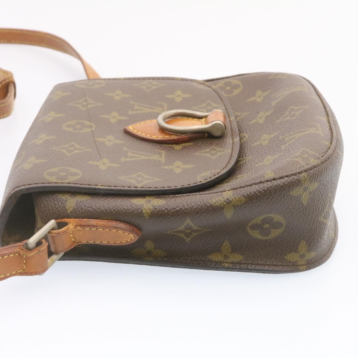 LOUIS VUITTON Monogram Saint Cloud MM Shoulder Bag M51243 LV am1220g