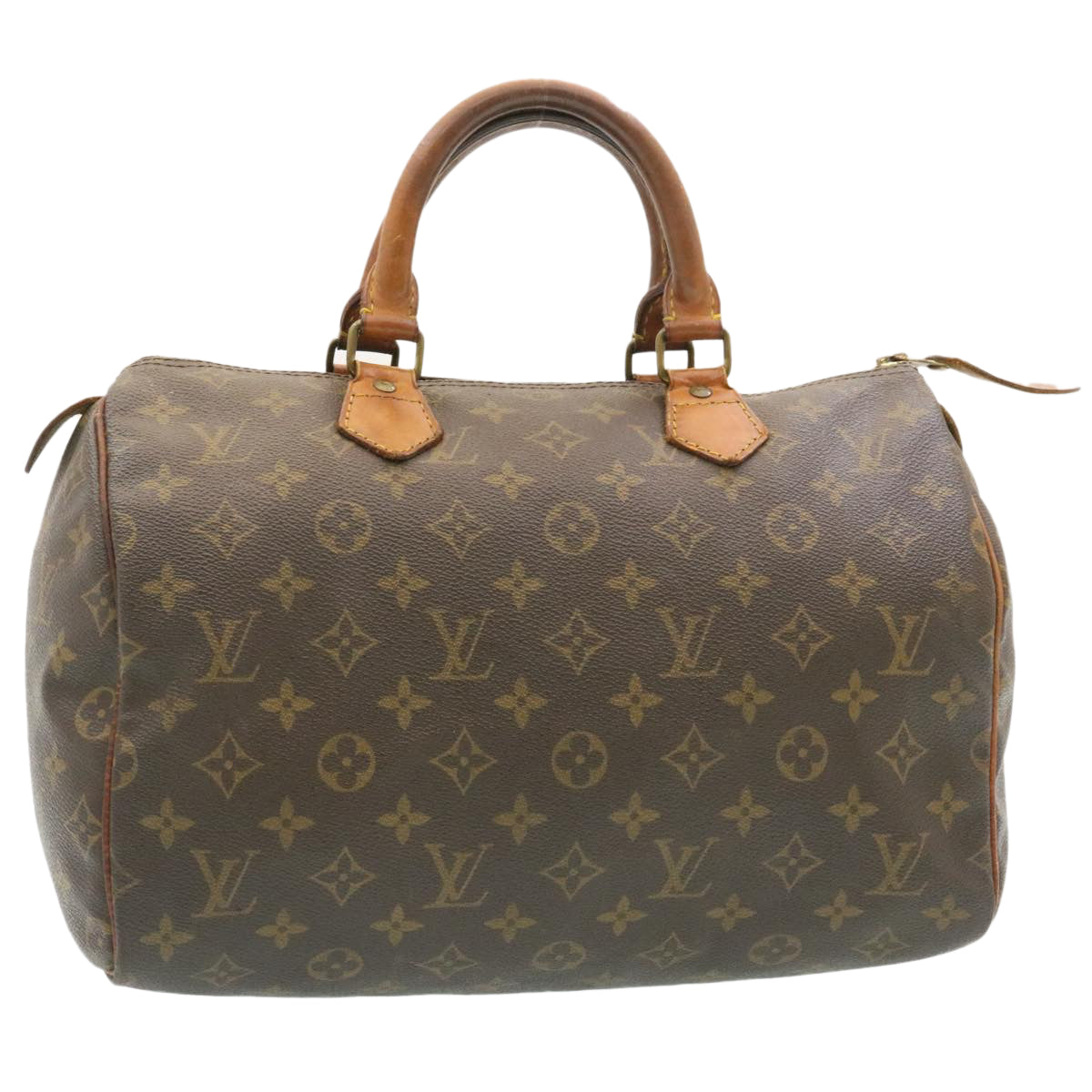 LOUIS VUITTON Monogram Speedy 30 Hand Bag M41526 LV am1697g