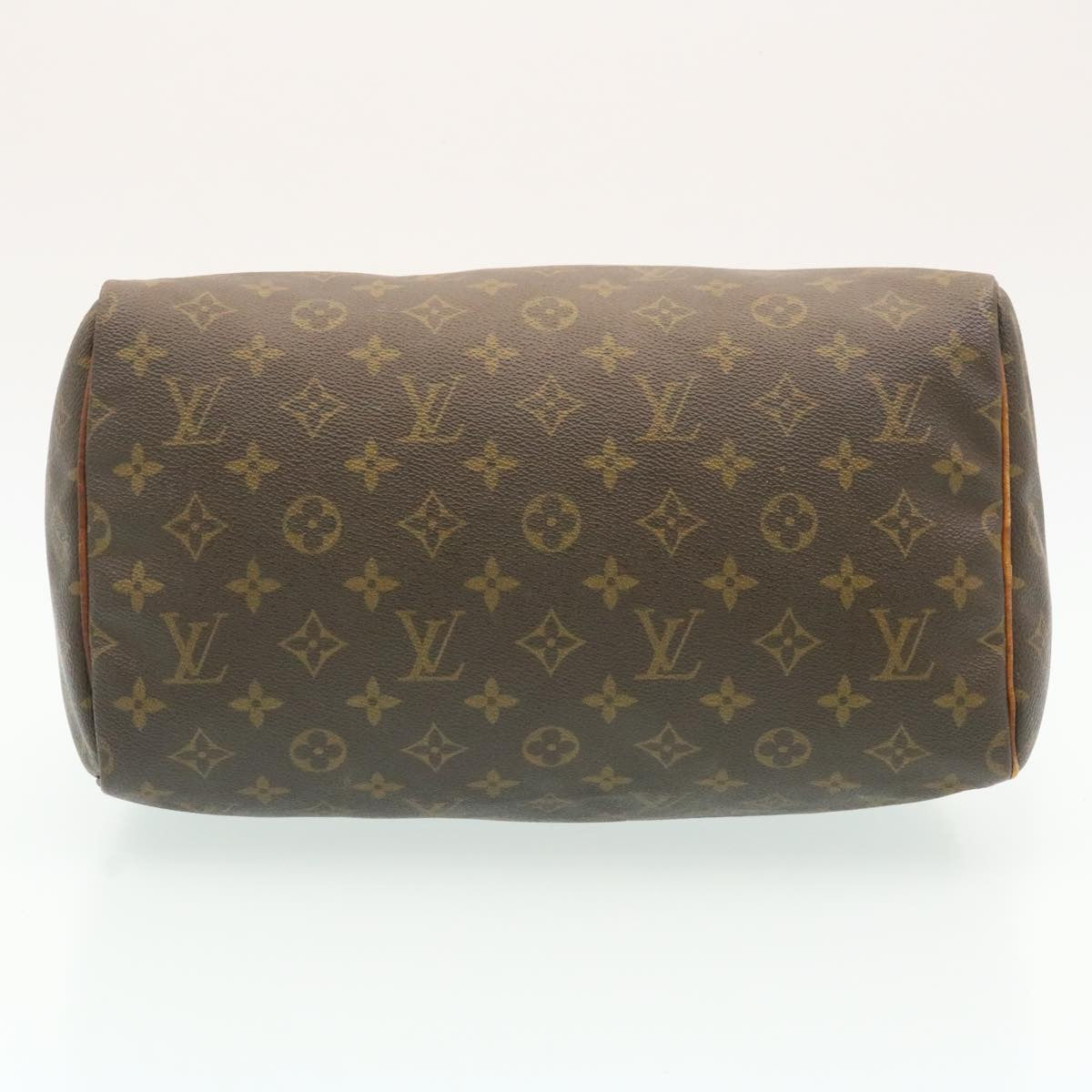 LOUIS VUITTON Monogram Speedy 30 Hand Bag M41526 LV am1697g