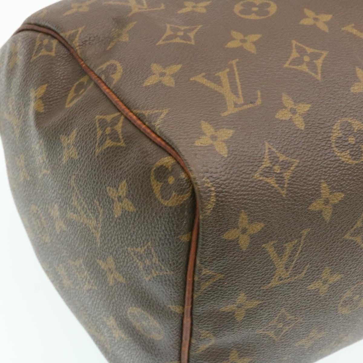 LOUIS VUITTON Monogram Speedy 30 Hand Bag M41526 LV am1697g