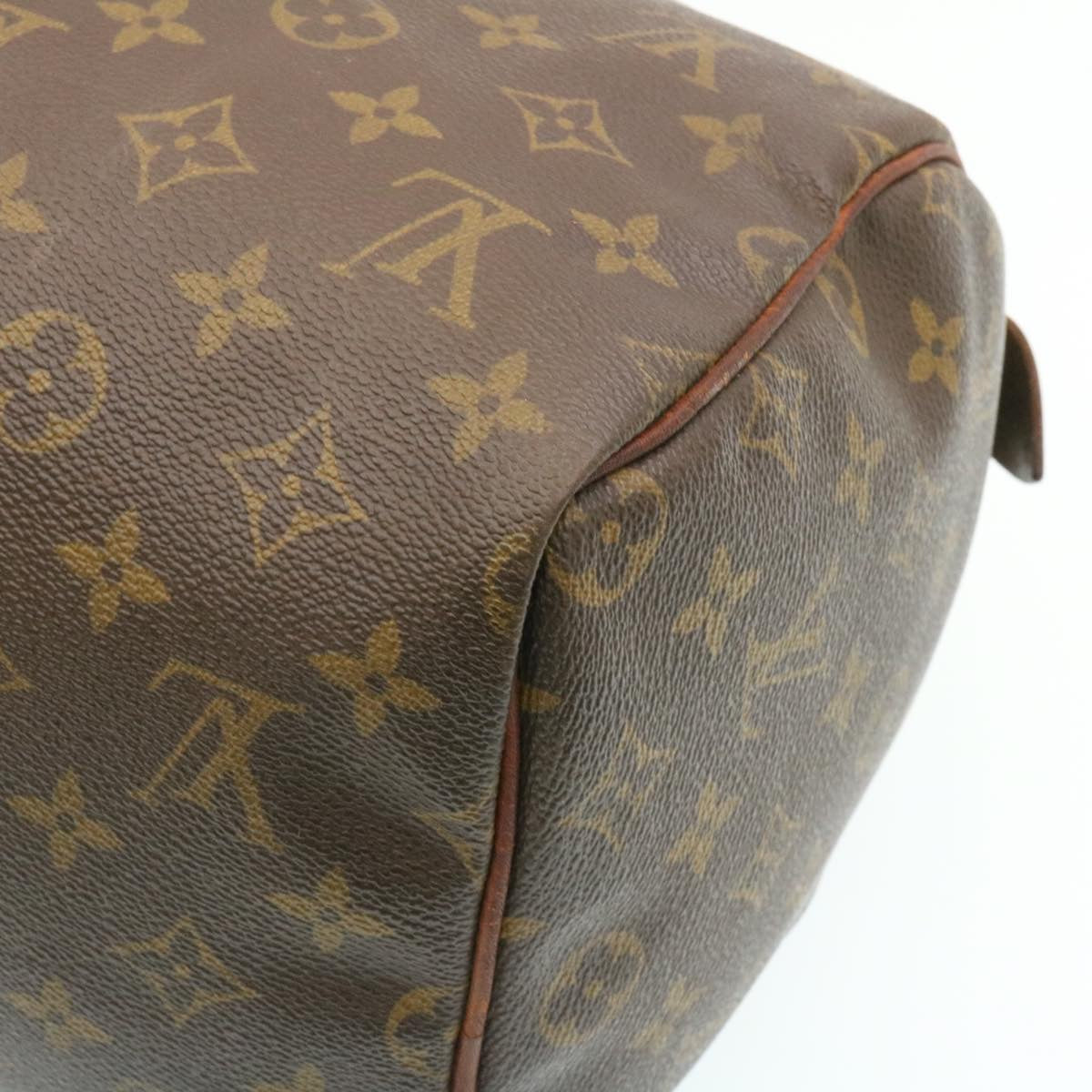 LOUIS VUITTON Monogram Speedy 30 Hand Bag M41526 LV am1697g