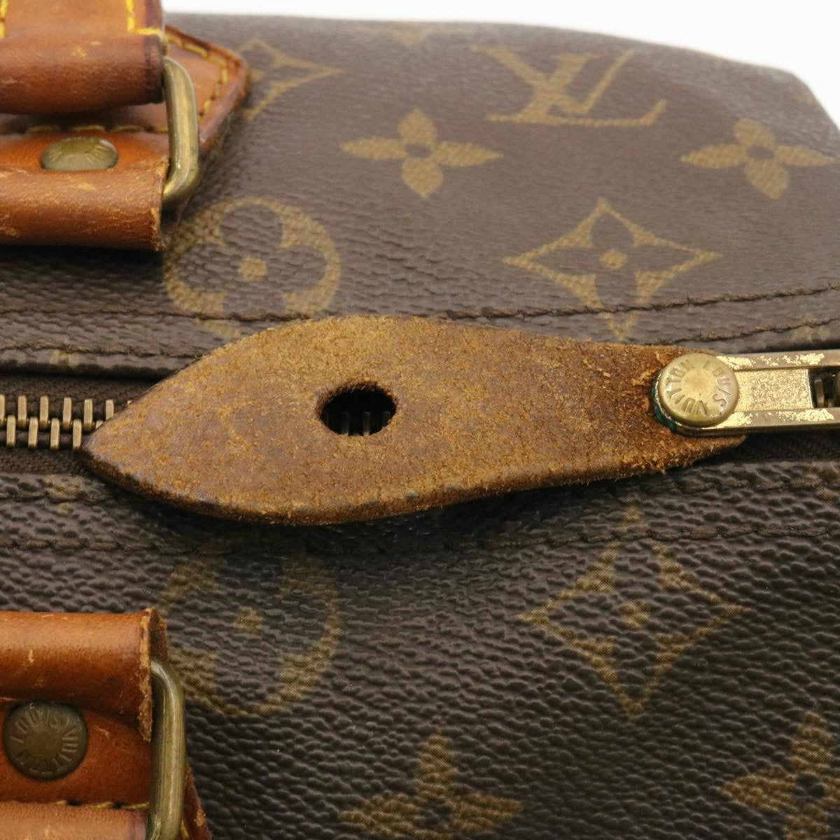 LOUIS VUITTON Monogram Speedy 30 Hand Bag M41526 LV am1697g