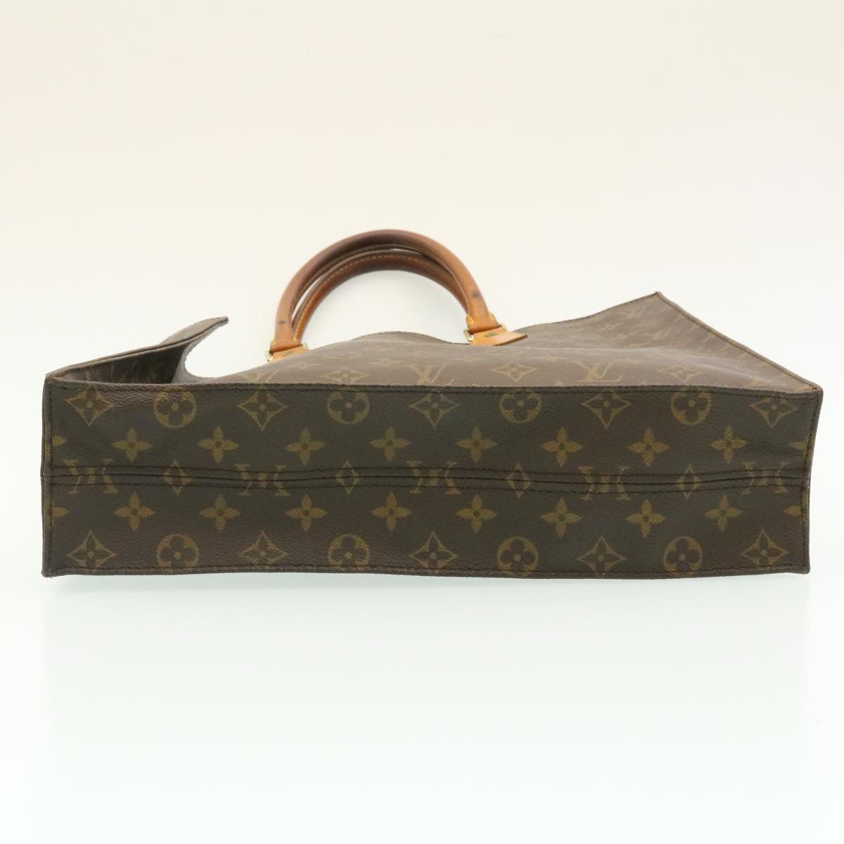 LOUIS VUITTON Monogram Sac Plat Hand Bag M51140 LV am1725g