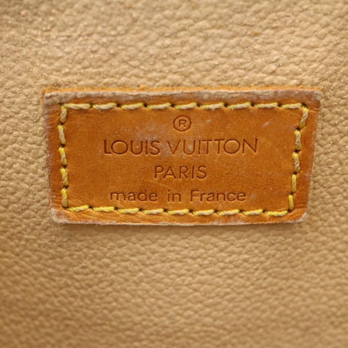 LOUIS VUITTON Monogram Sac Plat Hand Bag M51140 LV am1725g