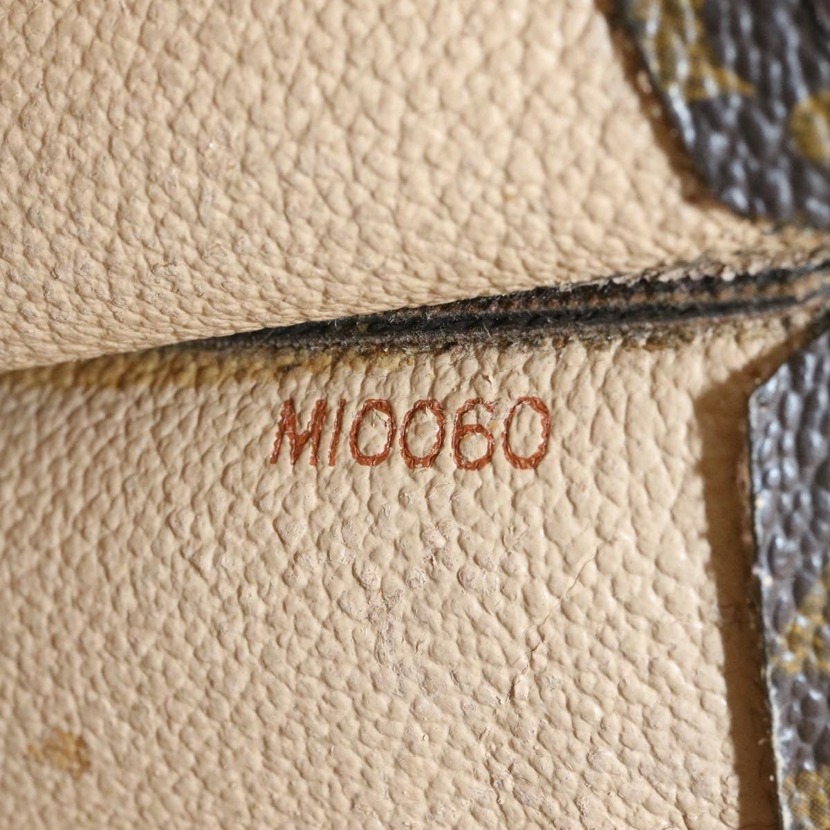 LOUIS VUITTON Monogram Sac Plat Hand Bag M51140 LV am1725g