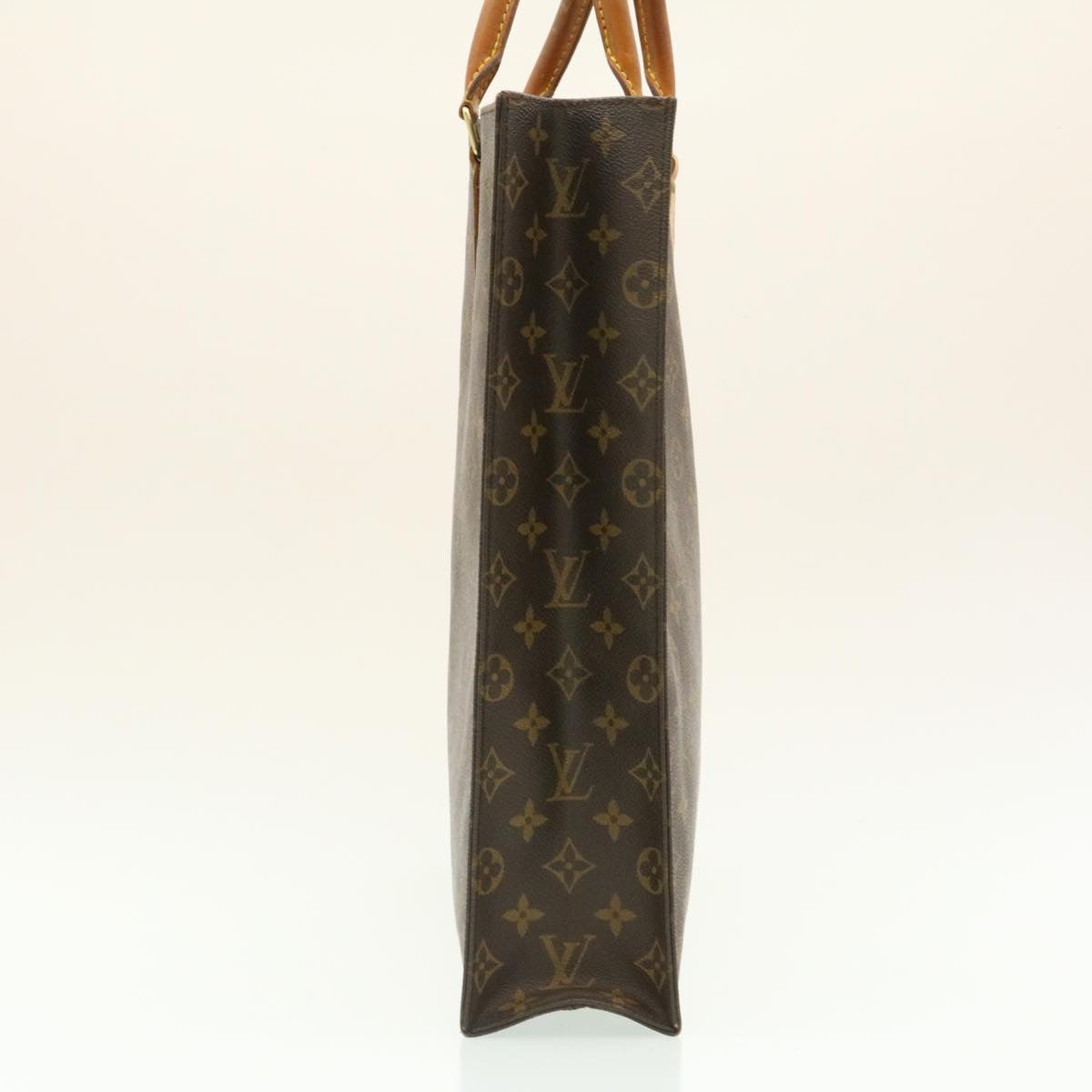 LOUIS VUITTON Monogram Sac Plat Hand Bag M51140 LV am1725g
