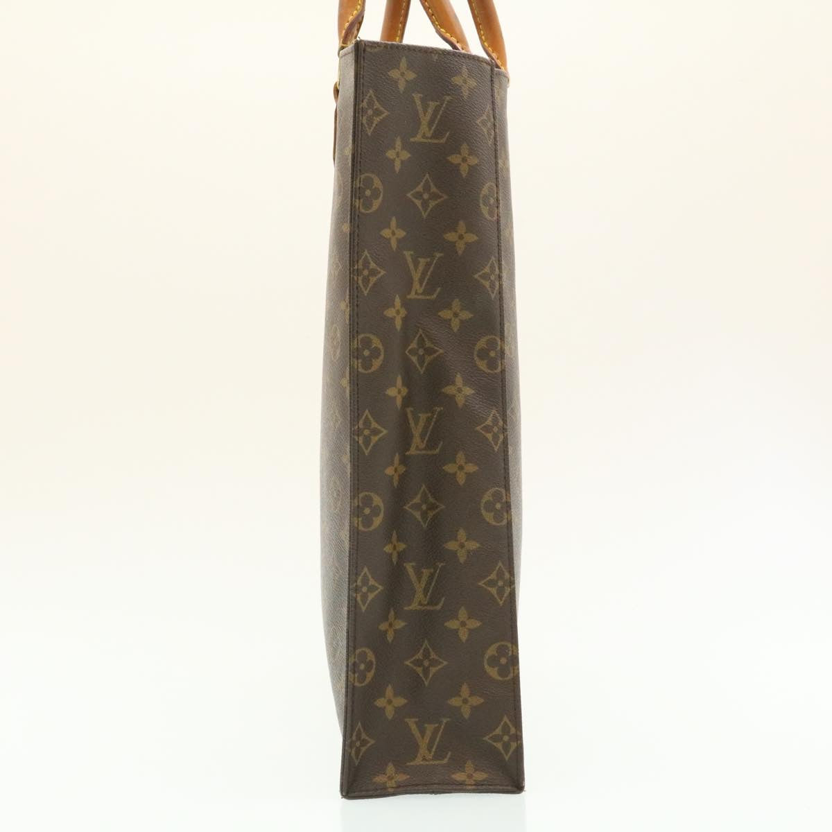 LOUIS VUITTON Monogram Sac Plat Hand Bag M51140 LV am1725g