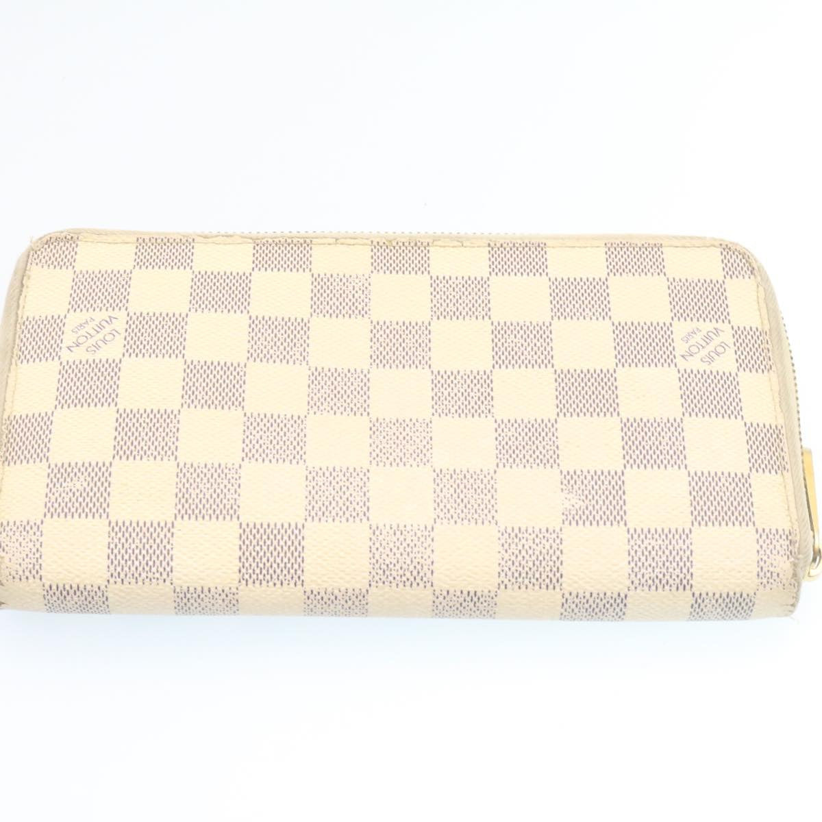 LOUIS VUITTON Monogram Damier Wallet 8Set Brown White LV am1821g
