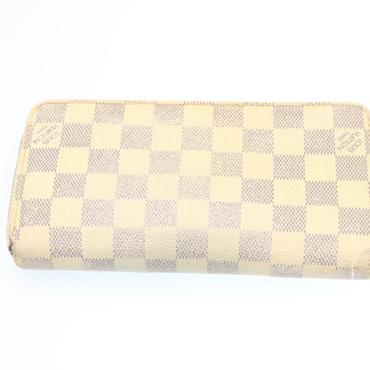 LOUIS VUITTON Monogram Damier Wallet 8Set Brown White LV am1821g