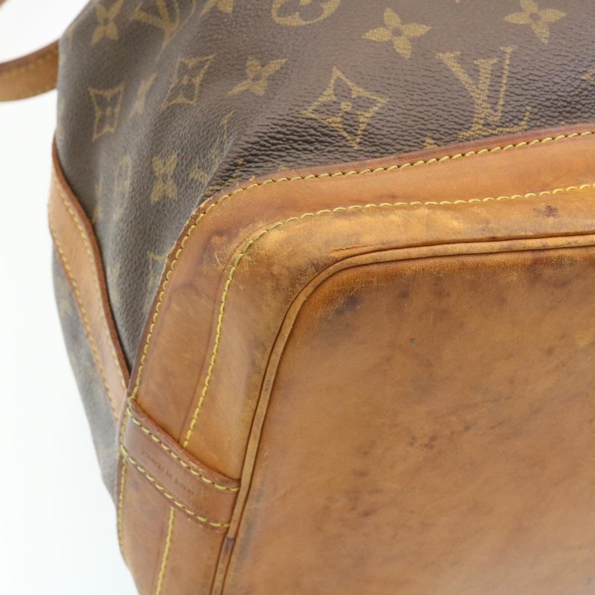 LOUIS VUITTON Monogram Noe Shoulder Bag M42224 LV am1878g