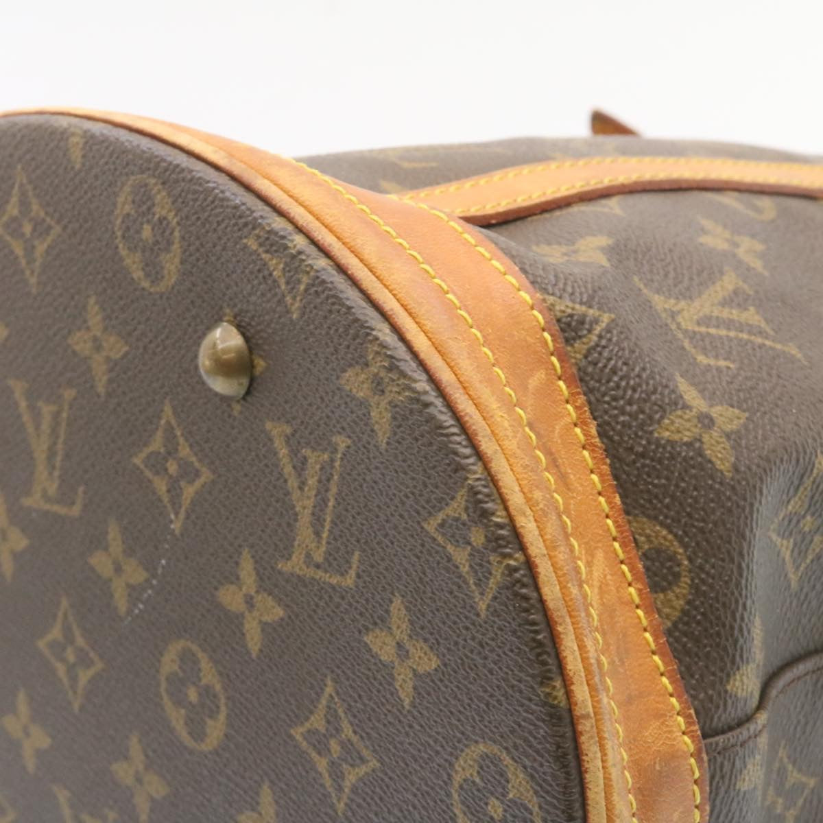 LOUIS VUITTON Monogram Bucket GM Shoulder Bag M42236 LV am1905g