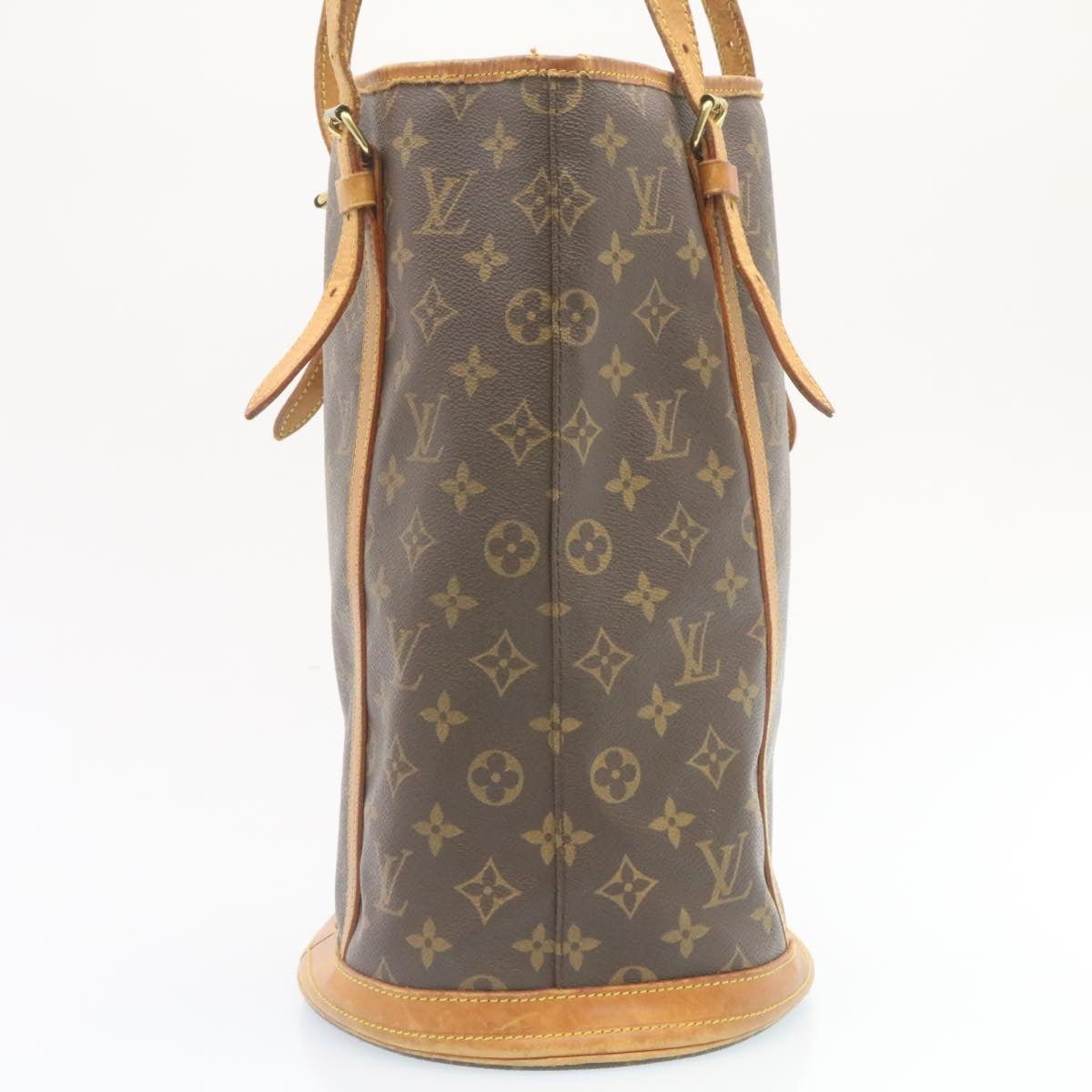 LOUIS VUITTON Monogram Bucket GM Shoulder Bag M42236 LV am1905g