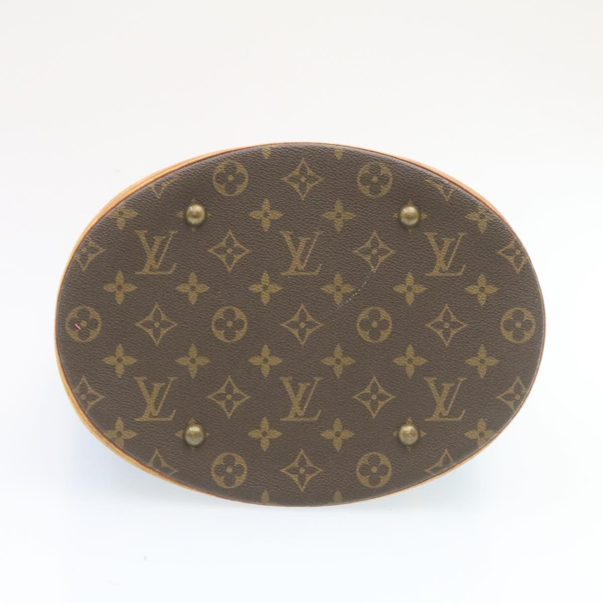 LOUIS VUITTON Monogram Bucket GM Shoulder Bag M42236 LV am1905g
