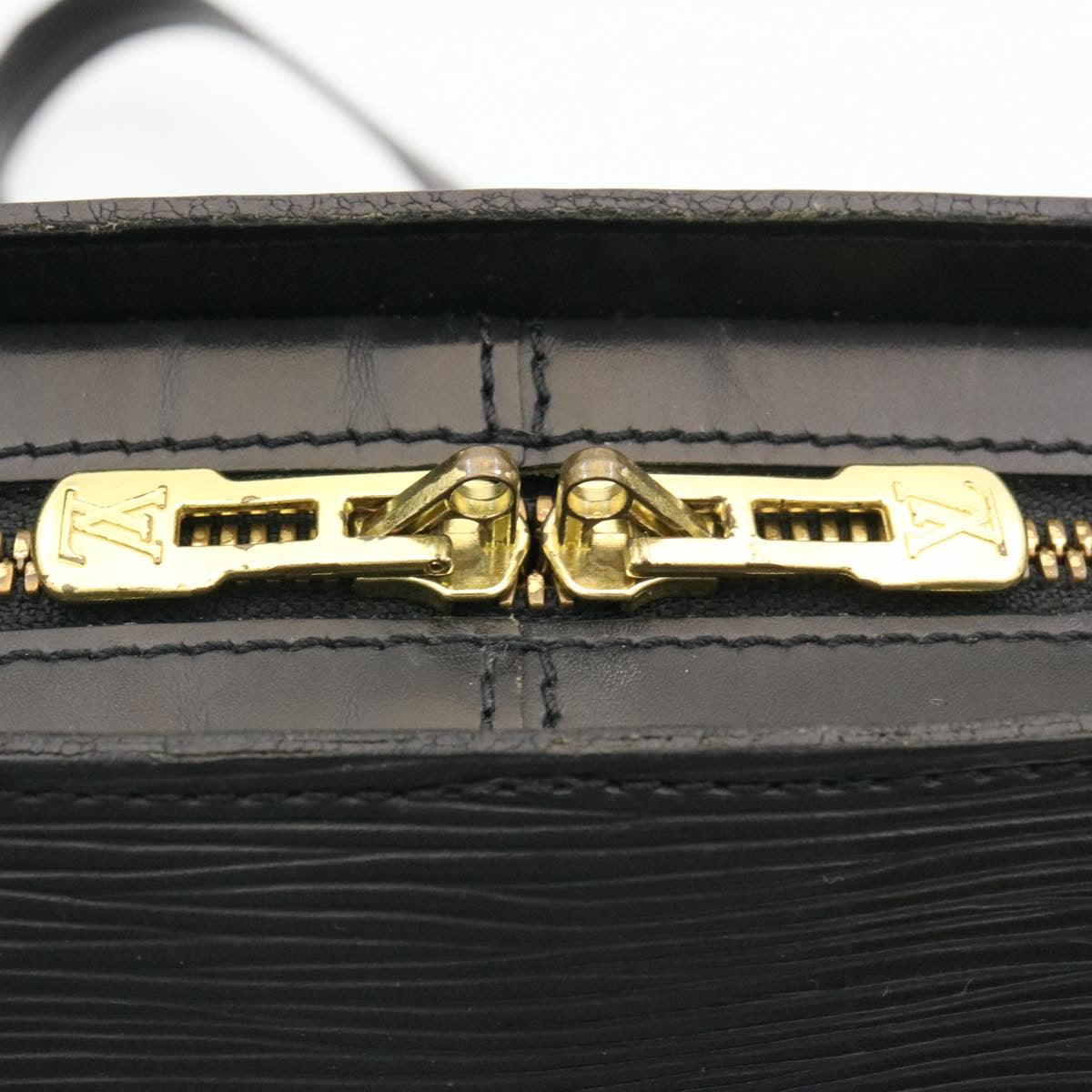 LOUIS VUITTON Epi Solferino Shoulder Bag Black M42862 LV am1927g