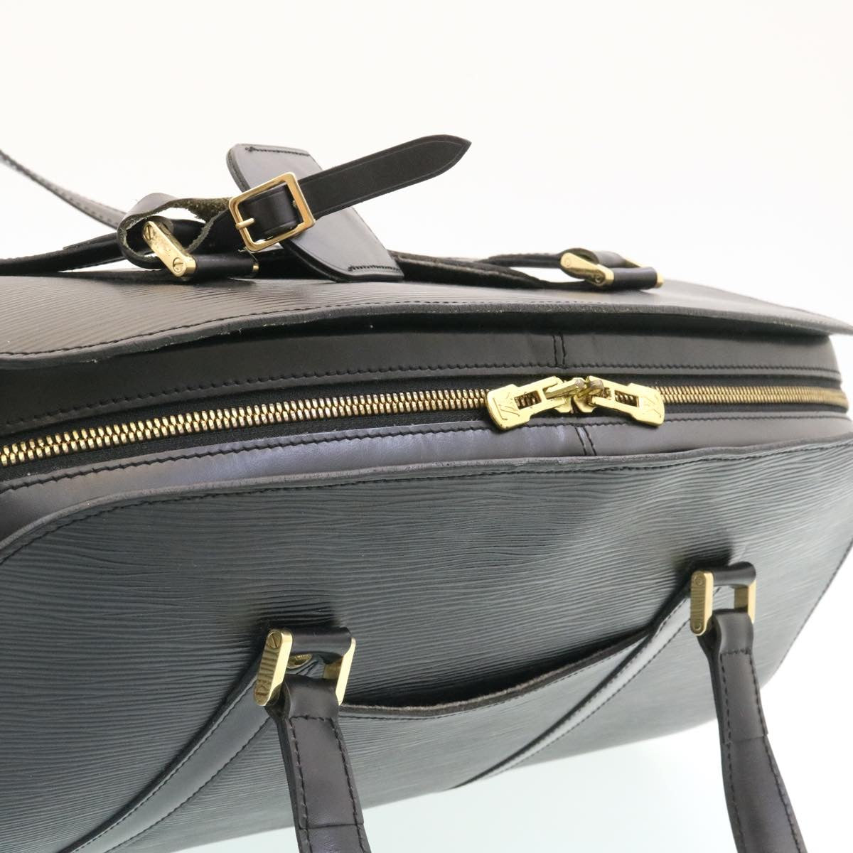 LOUIS VUITTON Epi Solferino Shoulder Bag Black M42862 LV am1927g