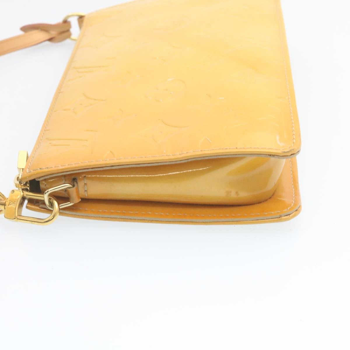LOUIS VUITTON Monogram Vernis Lexington Pouch Beige Ｍ91010 LV am1989g