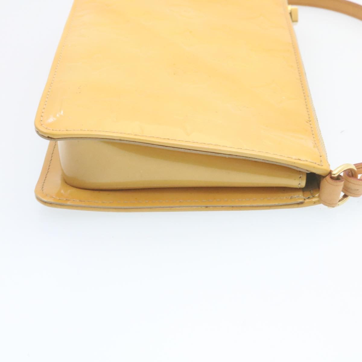 LOUIS VUITTON Monogram Vernis Lexington Pouch Beige Ｍ91010 LV am1989g