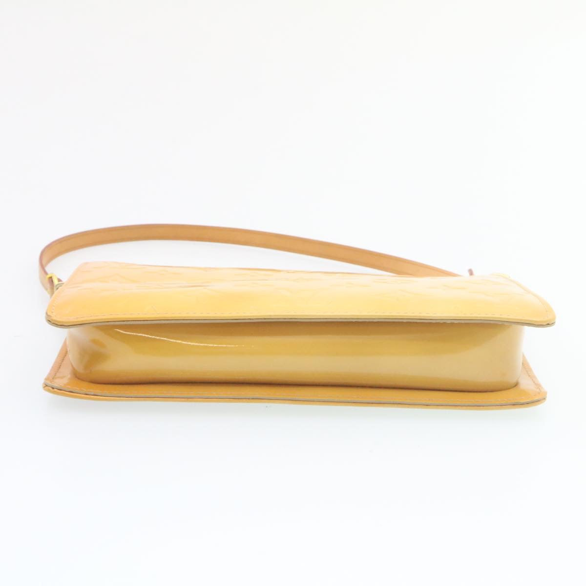 LOUIS VUITTON Monogram Vernis Lexington Pouch Beige Ｍ91010 LV am1989g