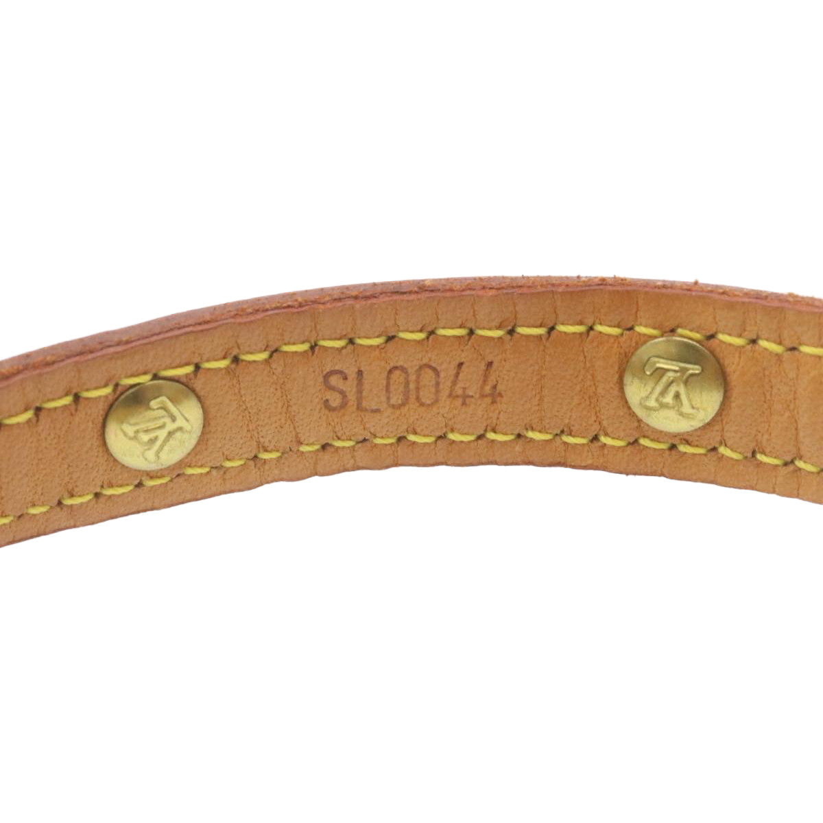 LOUIS VUITTON Monogram Collier Baxter PM Dog Leash M58072 LV am2056g