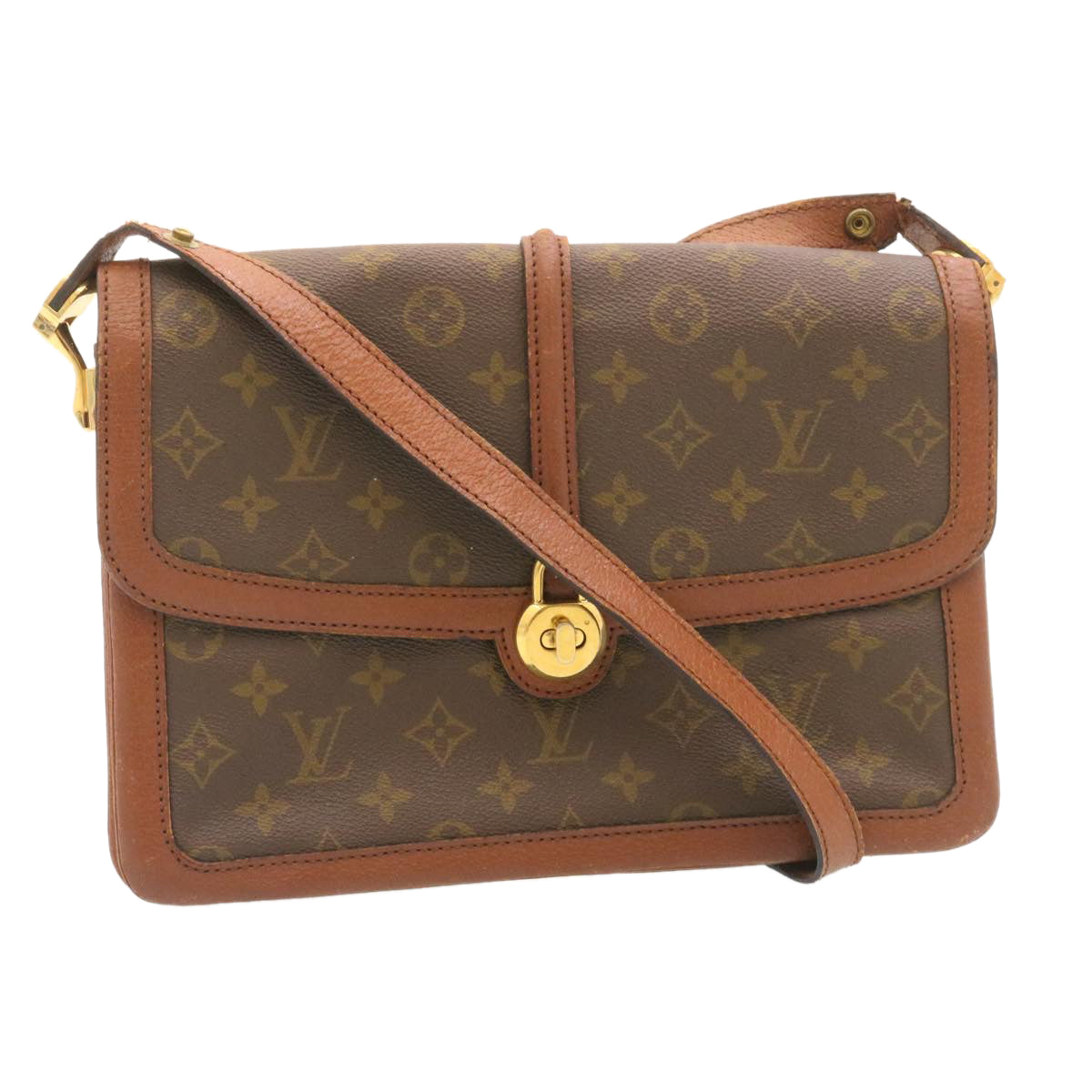 LOUIS VUITTON Monogram Passy Shoulder Bag Vintage M51416 LV am2072g