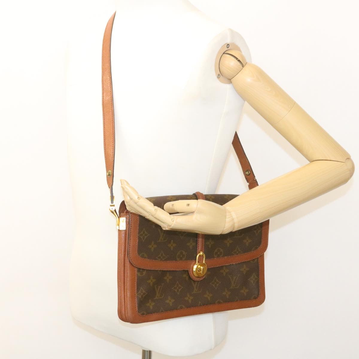 LOUIS VUITTON Monogram Passy Shoulder Bag Vintage M51416 LV am2072g